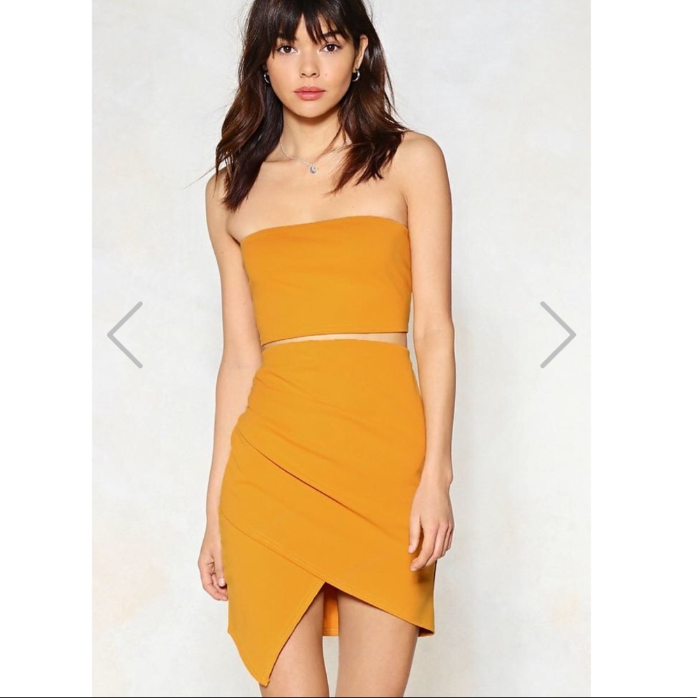 SOLD Together or Apart Bandeau Top and Skirt Set